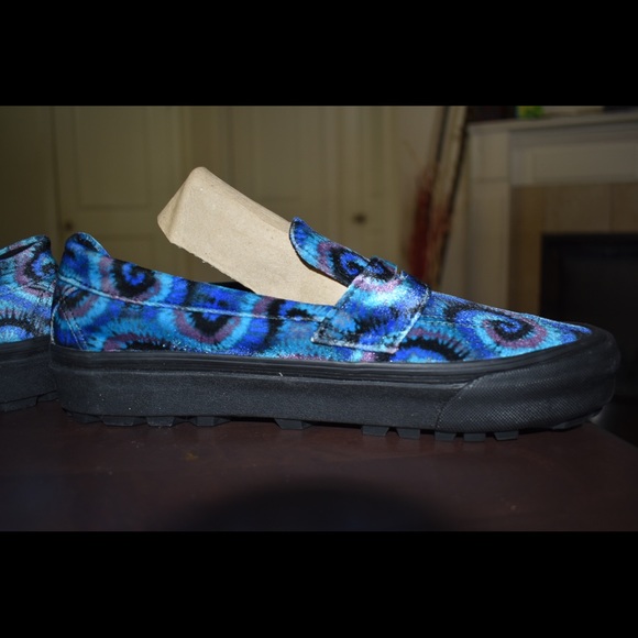 Shoes Velvet Tie Dye Vans Poshmark